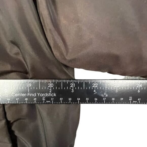 BUD BERMA MENS VINTAGE BROWN FLIGHT JACKET SIZE 40 REVERSIBLE - Picture 9 of 11